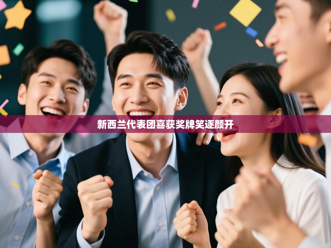 新西兰代表团喜获奖牌笑逐颜开  第2张